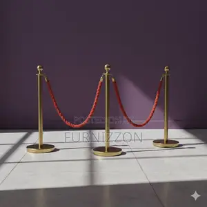 Metal Stanchion Stand for Queue Management