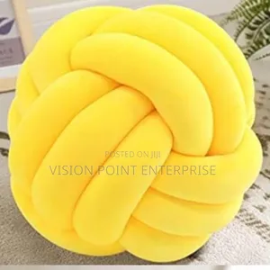 Round Knot Throw Pillows
