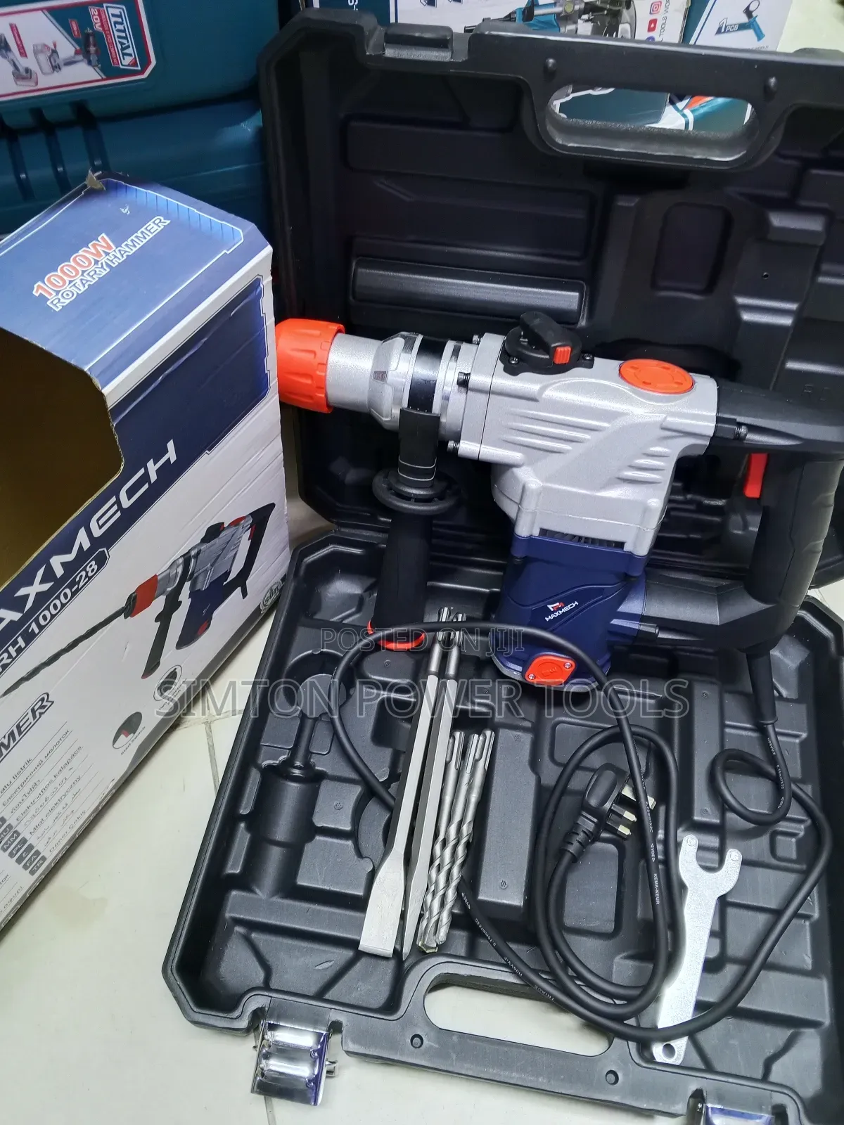 1000w Maxmech Rotary Hammer Drill