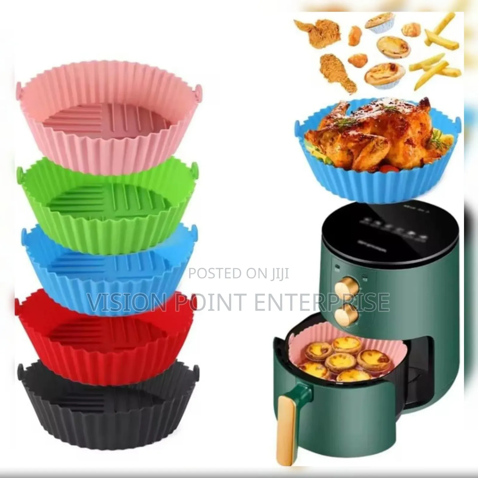 Silicone Air Fryer Lining Mats Reusable