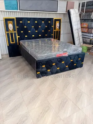 Extended 5 by 6 Feet Modern Bed
