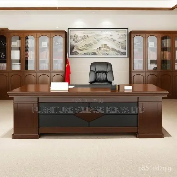 1800mm Executive Office Desk With Side Drawers
