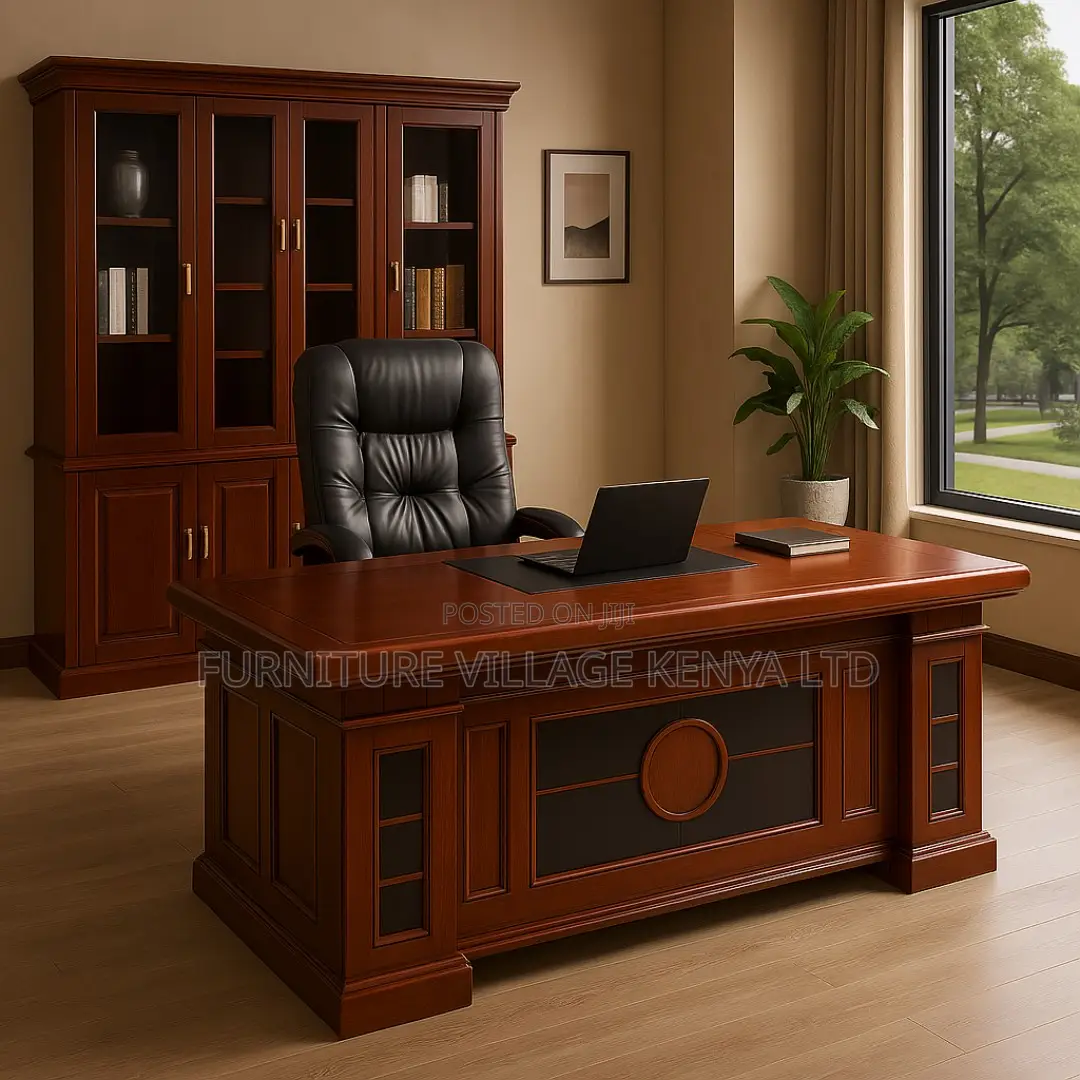 1800mm Executive Office Desk With Side Drawers