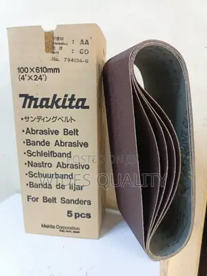 Belt Sander Sand Paper 5 Pieces