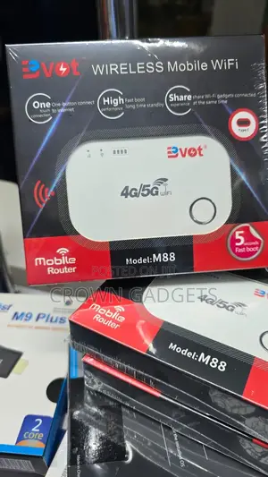 Portable Bvot M88 Mifi 4g/5g High-speed Wifi Pocket Router