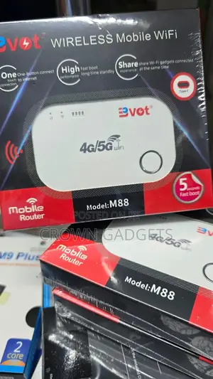 Bvot M88 4g/5g Mifi Hotspot Connect Up To 10 Devices
