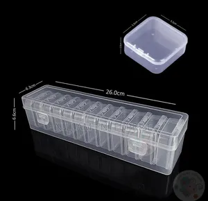 12 Grid Transparent Jewellery Organizer Boxes