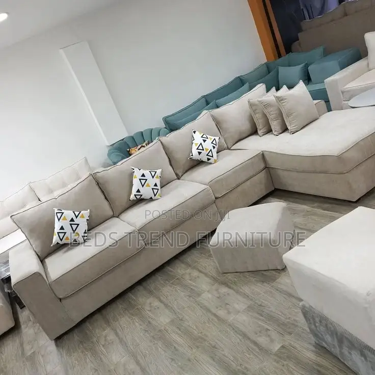 Practical 7 Seater Bold L Sofa