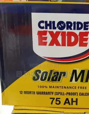Newly Arrived 75 Ah Chloride Exide Battery