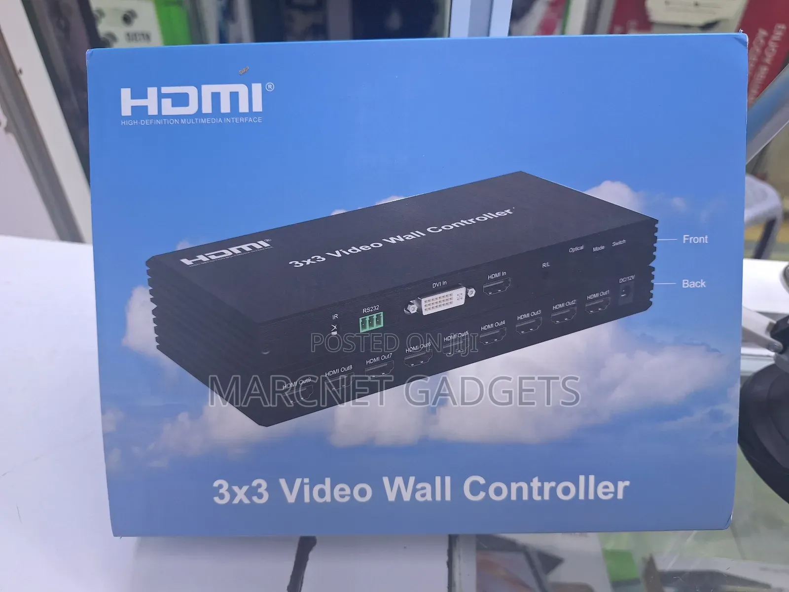 3×3 Hdmi Video Wall Controller 9 Screens Video Generator