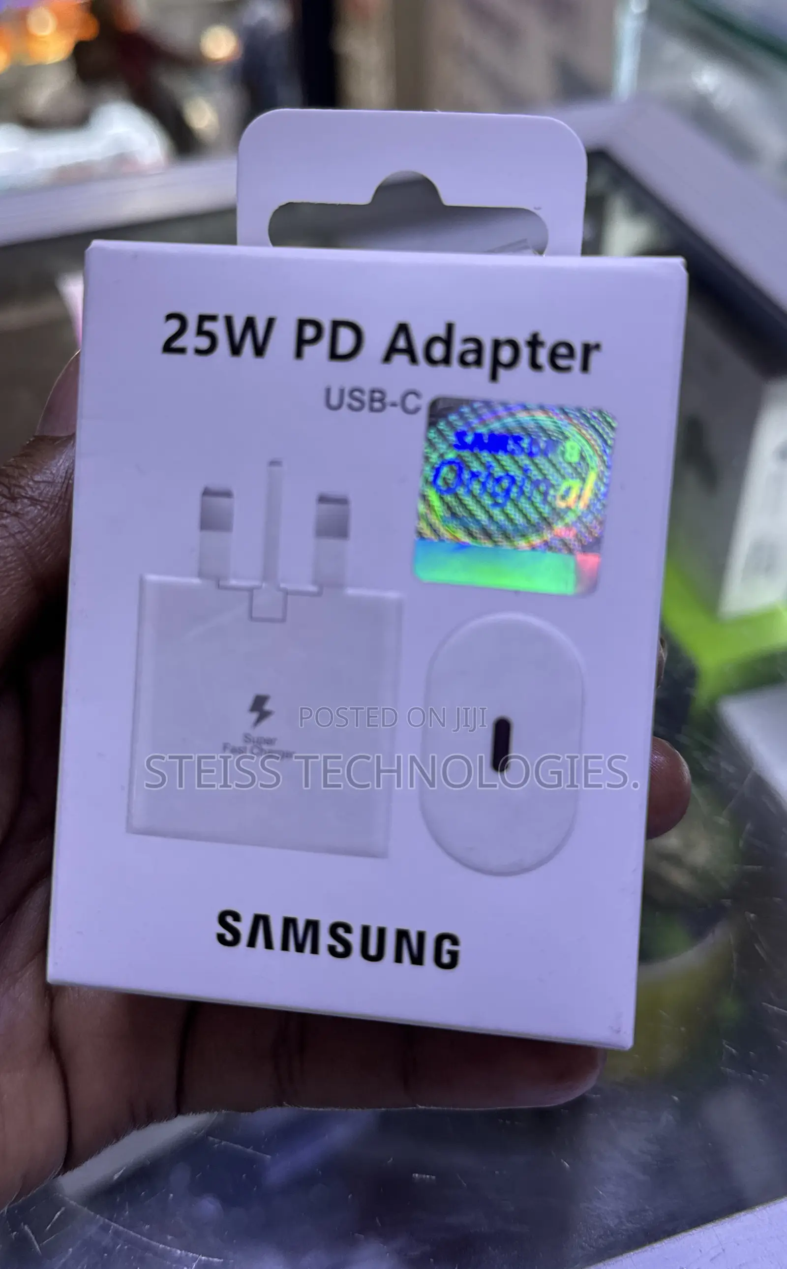 25w White Type C Adapter