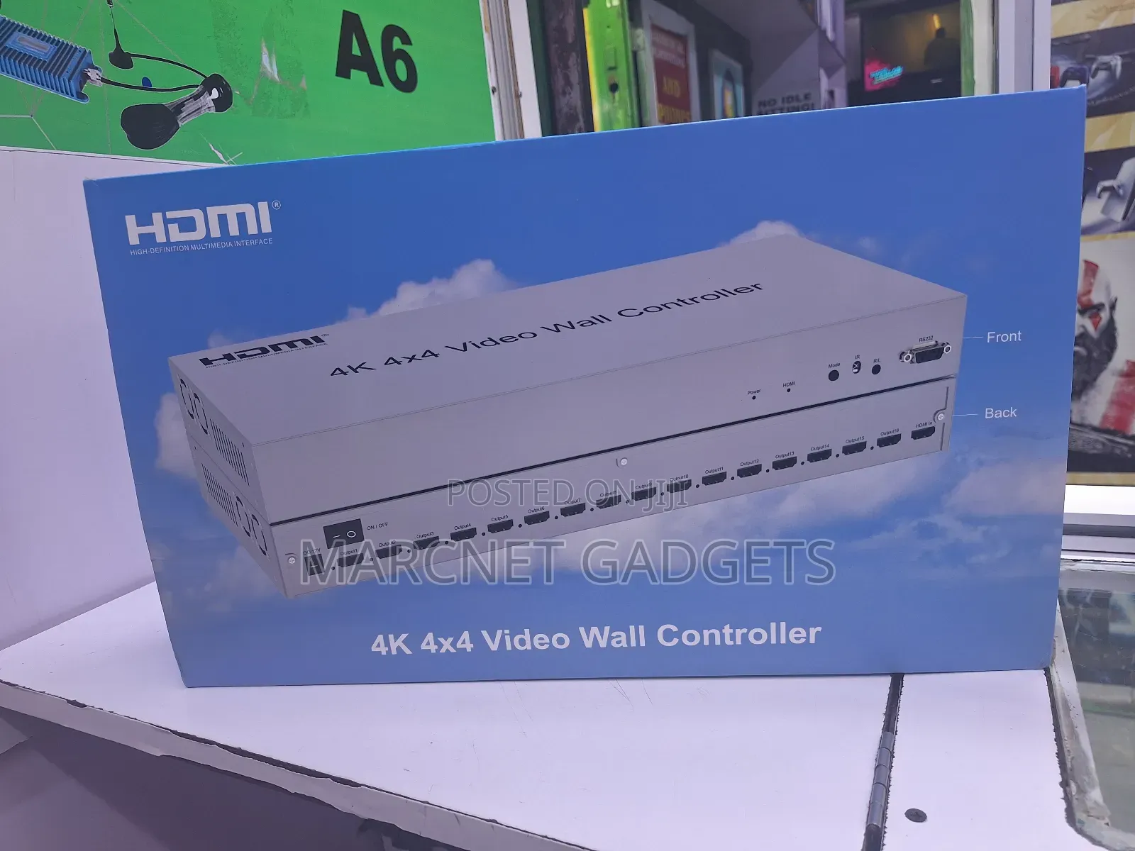 4×4 Video Wall Controller 16 Screens Video Generator With Hdmi Input