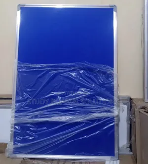 4ftx3ft Double Sided Notice Boards Blue and Green