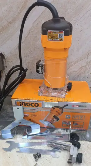 Electric Ingco Laminator/ Palm Router 600w