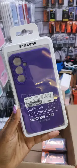 Slicsx Samsung Galaxy A35 5g Silicone Case With Microfiber Lining