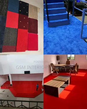 Wall to Wall Carpets in Plain and Patterned Designs