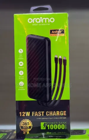 Oraimo Powerbank 
10000mah
