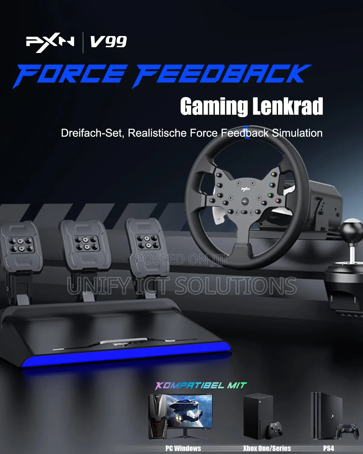 PXN V99 Racing Wheel