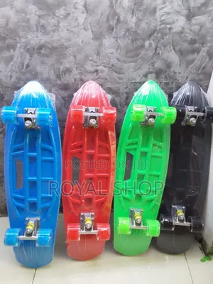 Skirt Board Graphic Fish Shape
