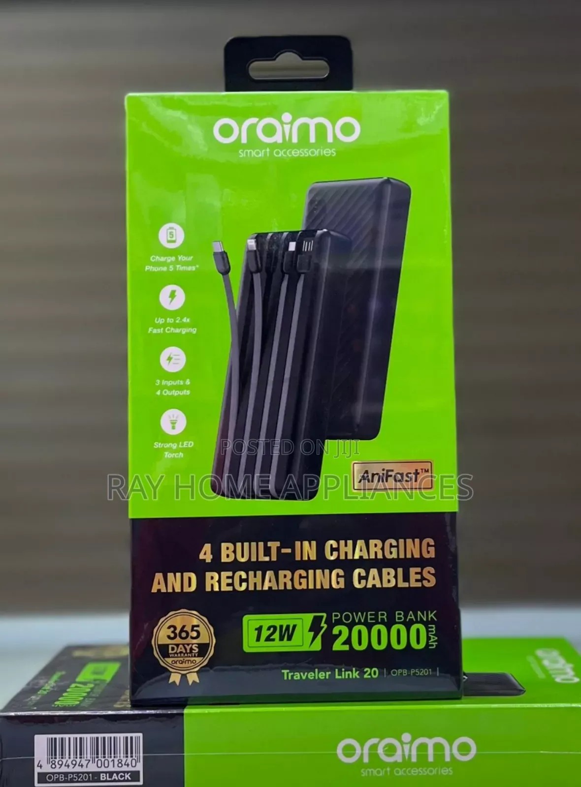 20000mah Oraimo Powerbank