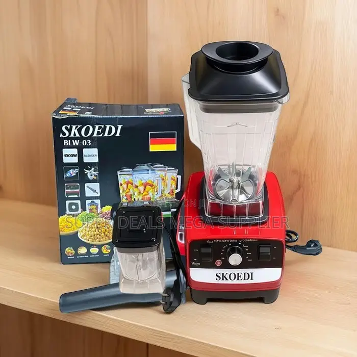 Compact Design 2-in-1 2.5 Litres Double Cup Blender and Grinder