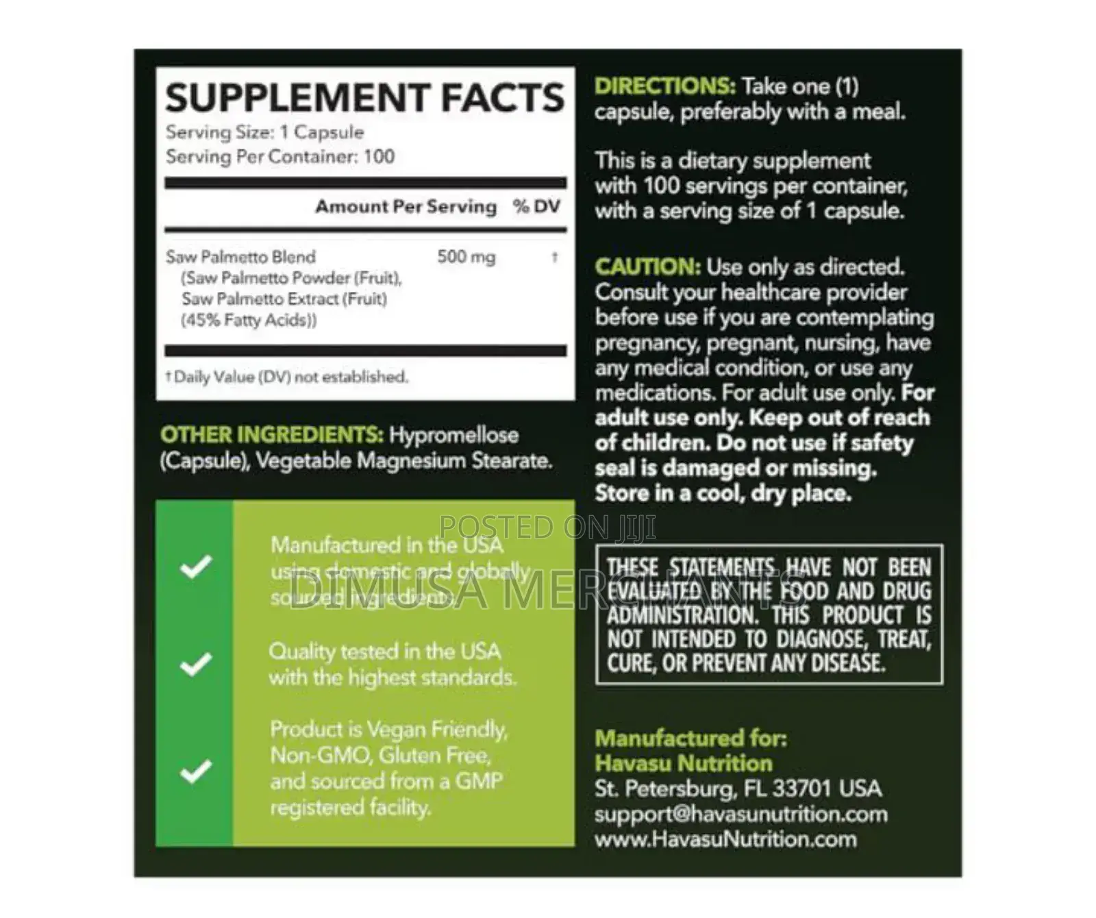 Saw Palmetto-Nighttime Bladder and Prostate Support for Men