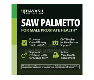 Saw Palmetto-Nighttime Bladder and Prostate Support for Men