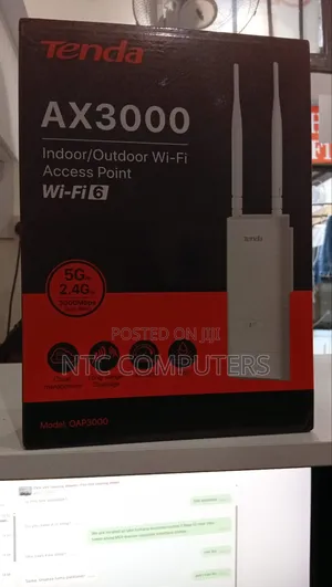 Tenda Oap Ax3000 Indoor/Outdoor Wifi Access Points Wifi 6