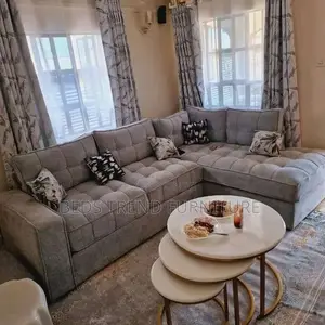 Lounging 6 Seater L Shaped Sofa Set