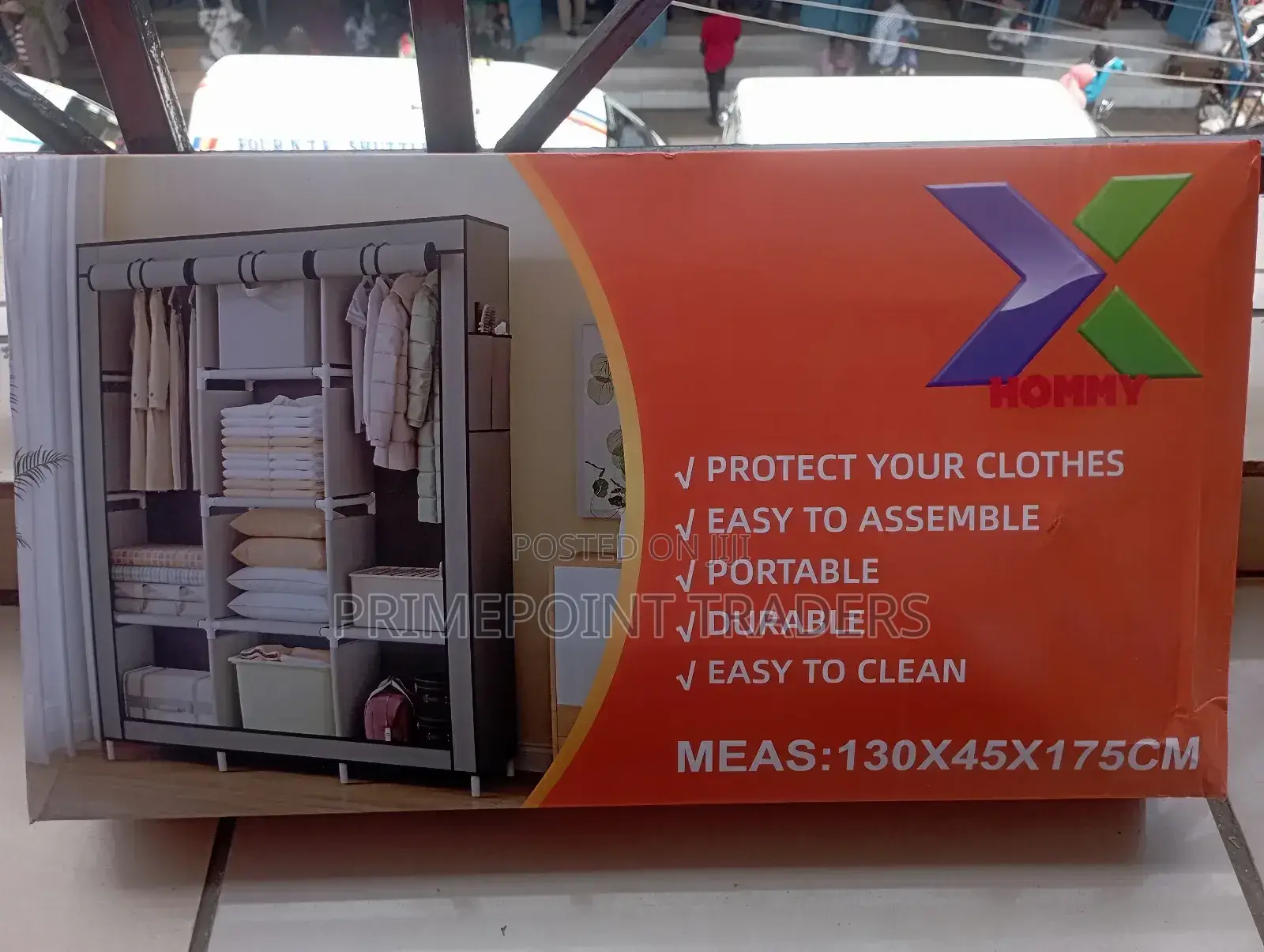Portable Fabric Wardrobe