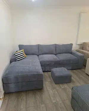 Plush Cushy 6 Seater L Sofa