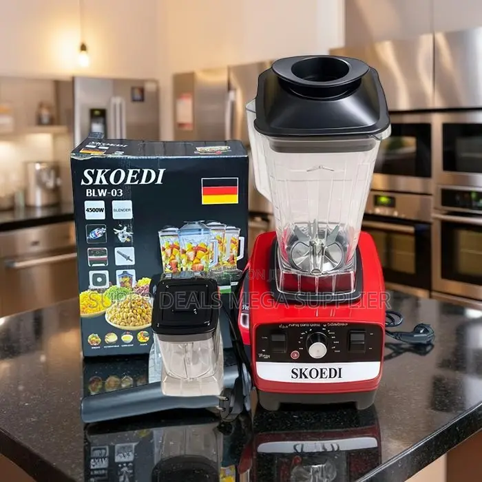 2-in-1 2.5 Litres Large Capacity Double Cup Design Blender and Grinder