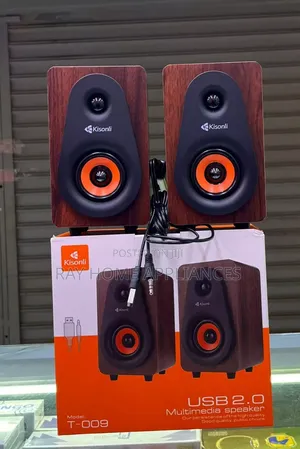 Kisonli Desktop,Wire Laptop Speaker T 009