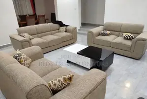King-Sized 7 Seater Soft Sofa Set 3,2,2