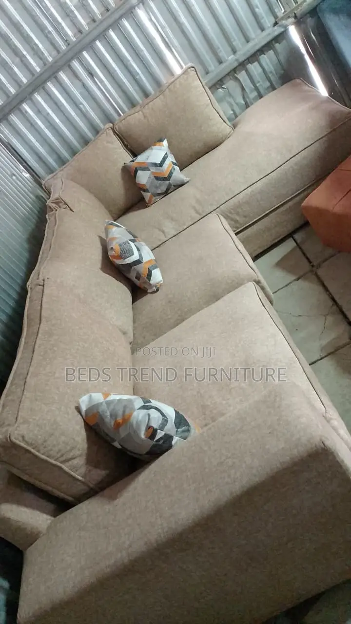 Spacious Warm 6 Seater L Sofa