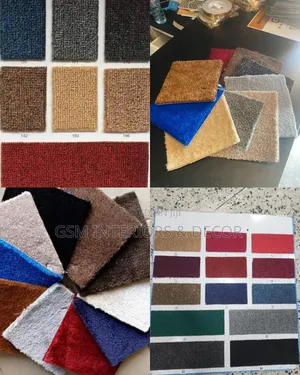Wall to Wall Carpets and Office Carpets Sample Sizes Unbinded