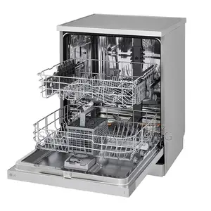 Dfc612fv Lg Quadwash Dishwasher, 14 Place Settings, Easyrack Plus