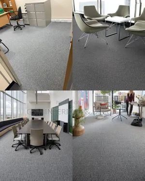 Light Grey and Dark Grey Wall to Wall Carpets 4mw/M2