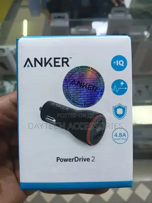 Anker Powerdrive 2 (24w) 2-Port Car Charger.