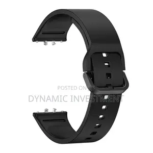 Samsung Galaxy Fit 3 Silicone Strap (Black)