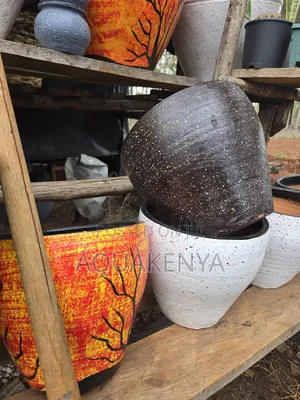Medium Well Painted Flowerpots,Rose Pots