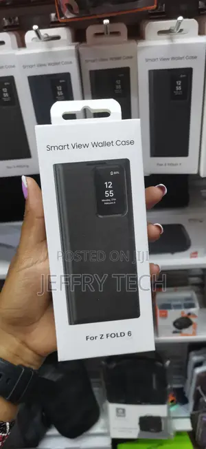 Measxa Clear View Cover Leather for Samsung Galaxy Z Fold 6