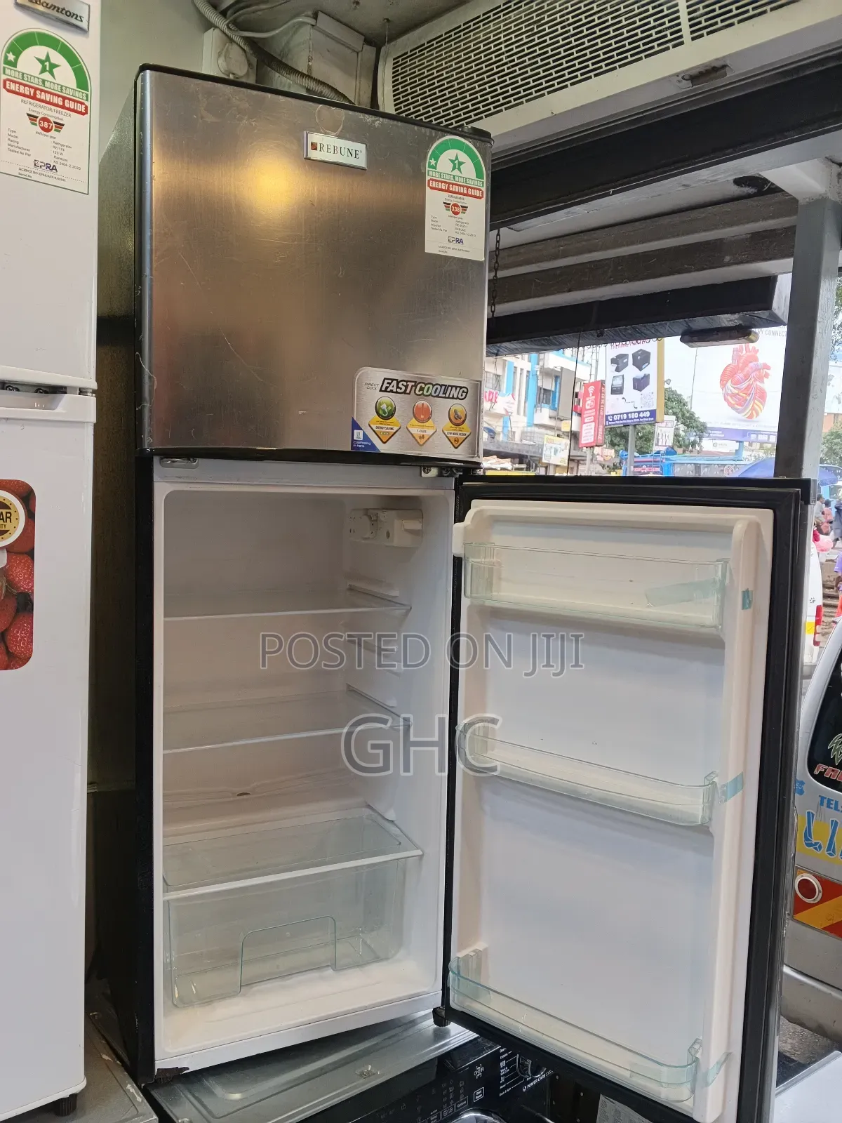 (Gray) Direct Cool Refrigerator