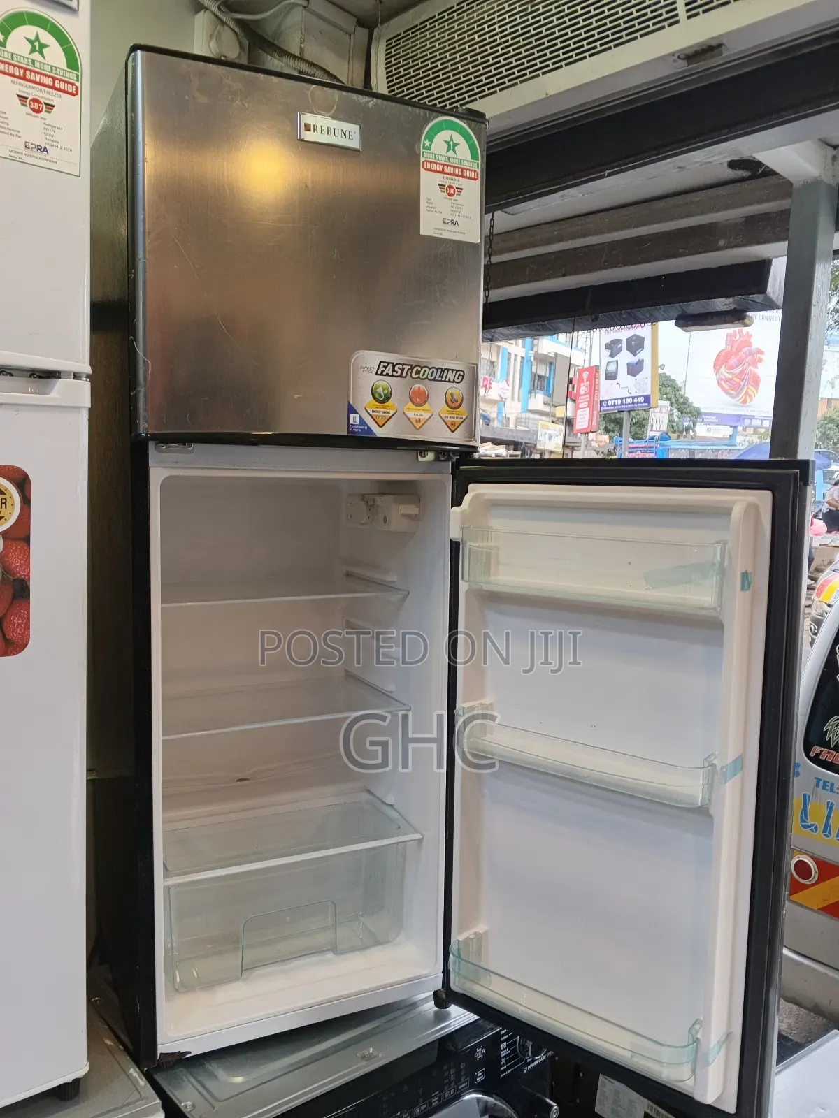 (Gray) Direct Cool Refrigerator