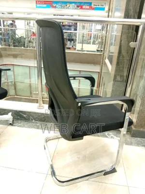 Mesh Non-Rolling Guest Office Chair
