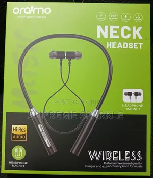 Oraimo Wireless Neckband Headphones. Necklace Earphones