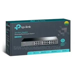 Tp-Link 24-Port Gigabit Rackmount Switch Tl-Sg1024d