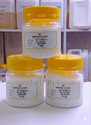 Cetearyl Alcohol (Csa) – 100% Pure Co-Emulsifier Cream Stabilizer