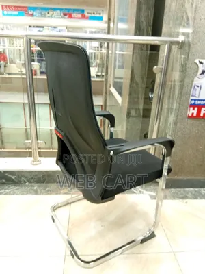 Mesh Visitor Office Chair With Stationary Legs