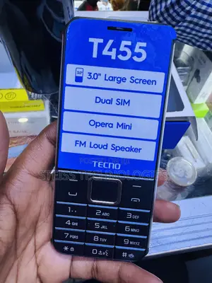 New Tecno T455 Black
